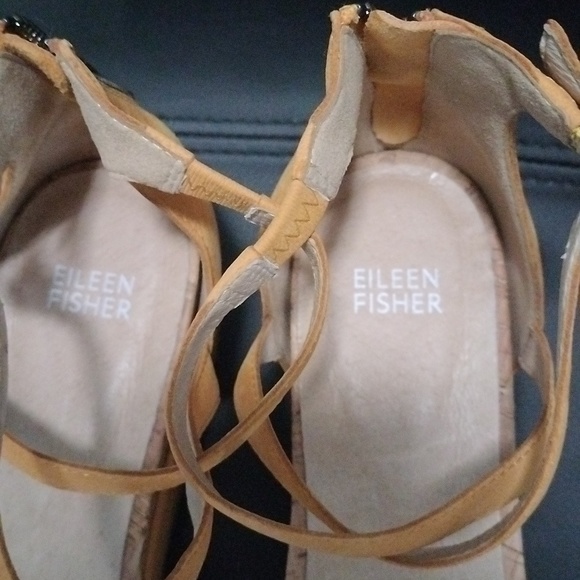 Eileen Fisher wedged Sandals size 9 - Picture 8 of 16
